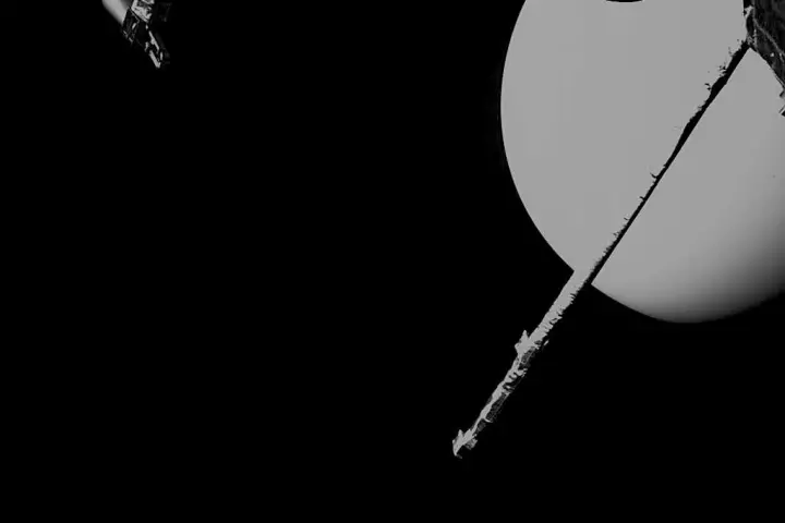Venus as seen from BepiColombo