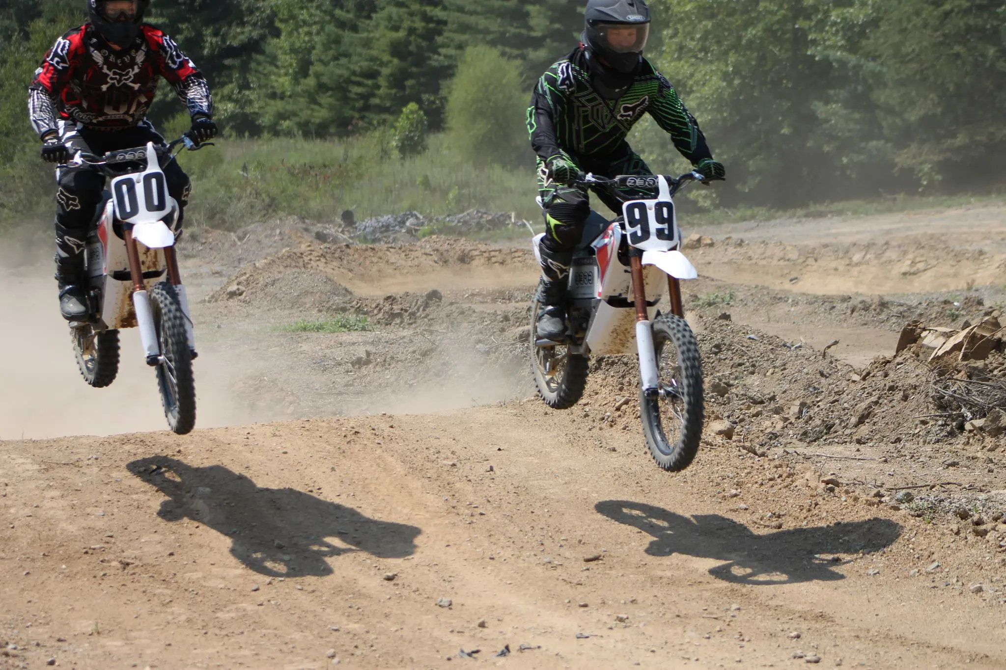 The track can accommodate up to eight riders at any one time