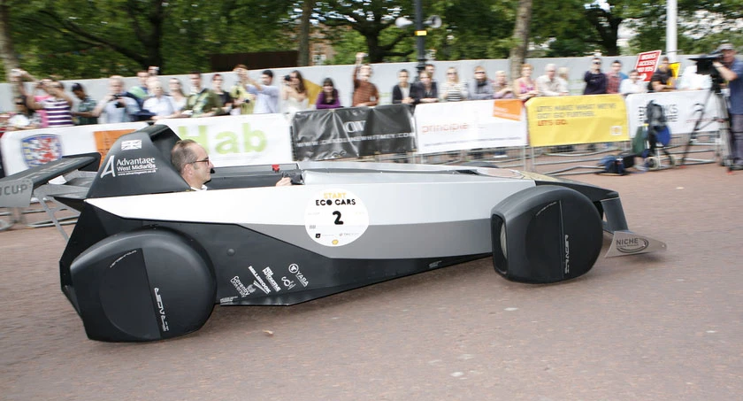 The iRACER EV that will feature in the Sports EV class of the EV Cup