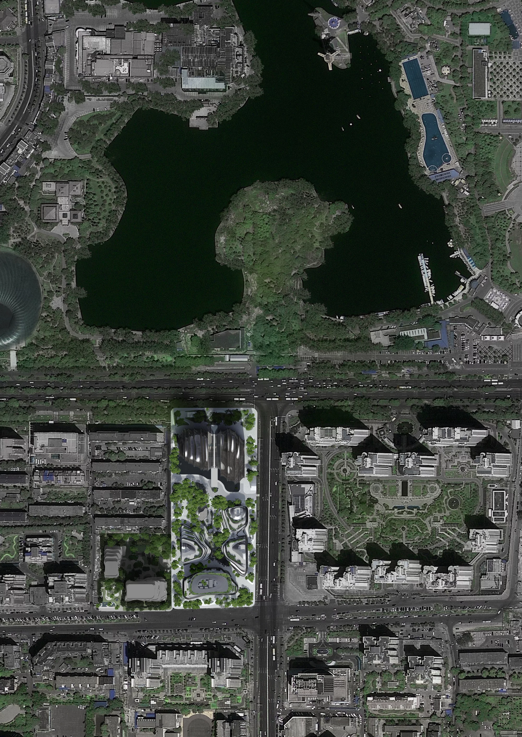 Architectural plan of the project (Image: MAD)