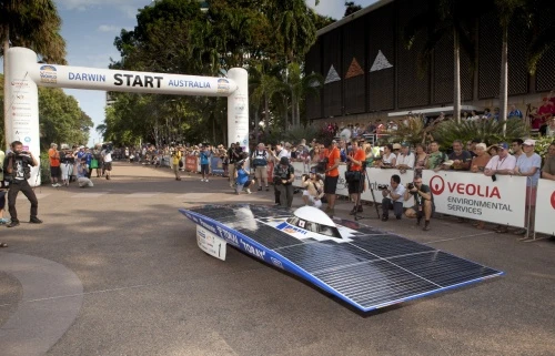 The 2011 World Solar Challenge kicked-off today in Darwin, Australia