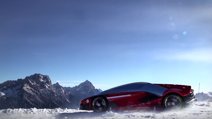 The Frangivento Asfané gets some fresh air in the Dolomites