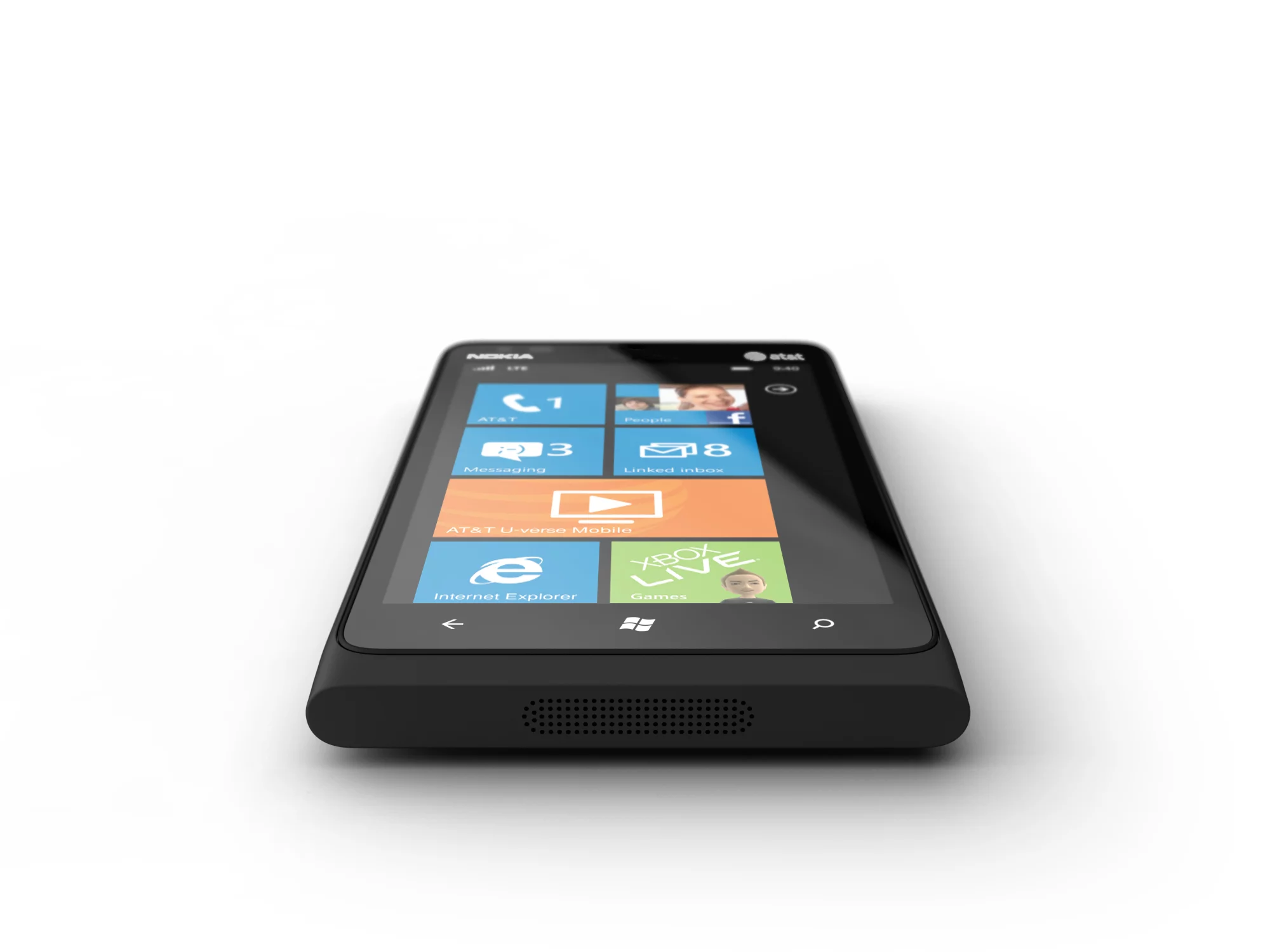 The Lumia 900 struck us good and robust