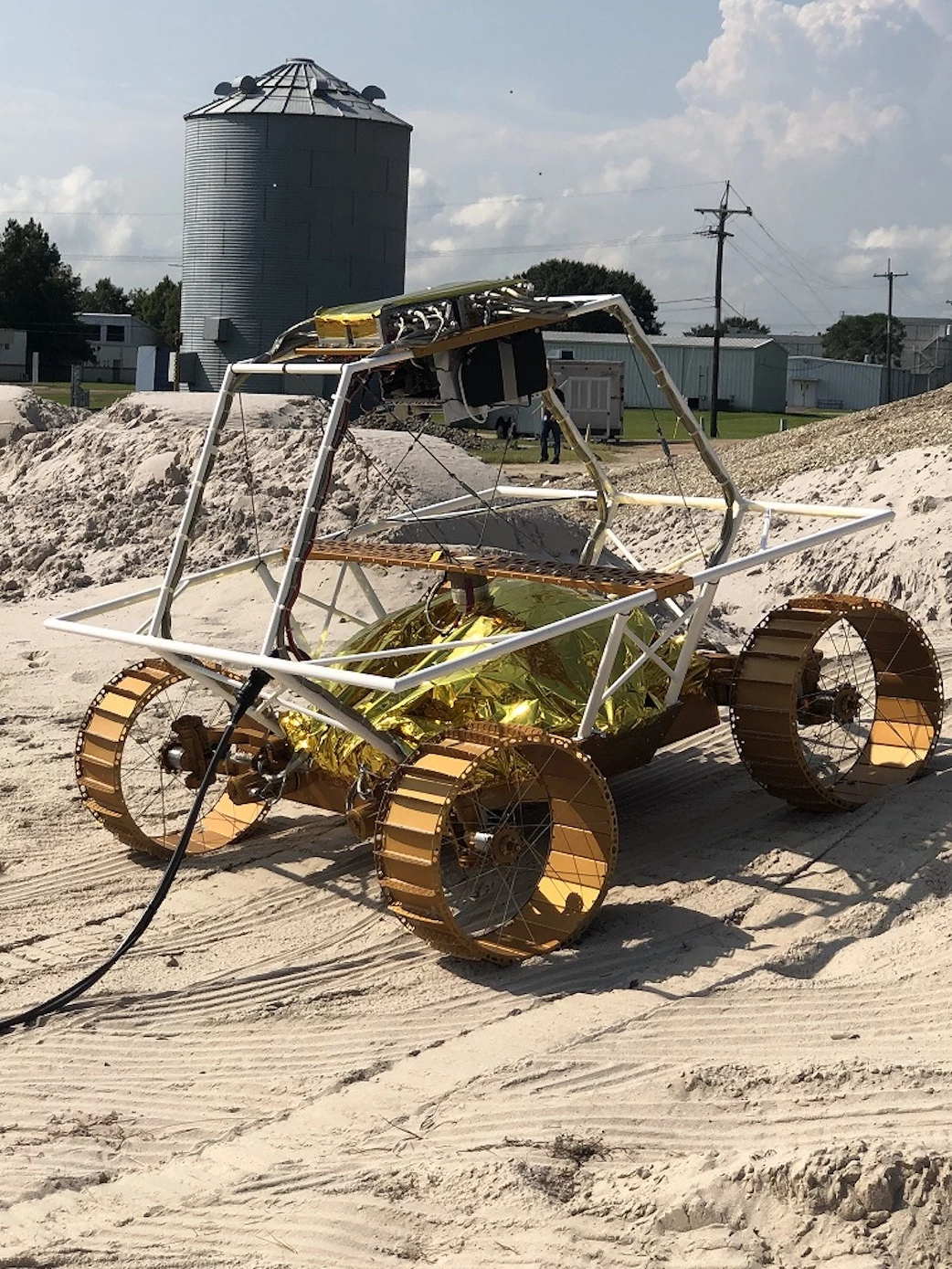 Early prototype of the VIPER rover
