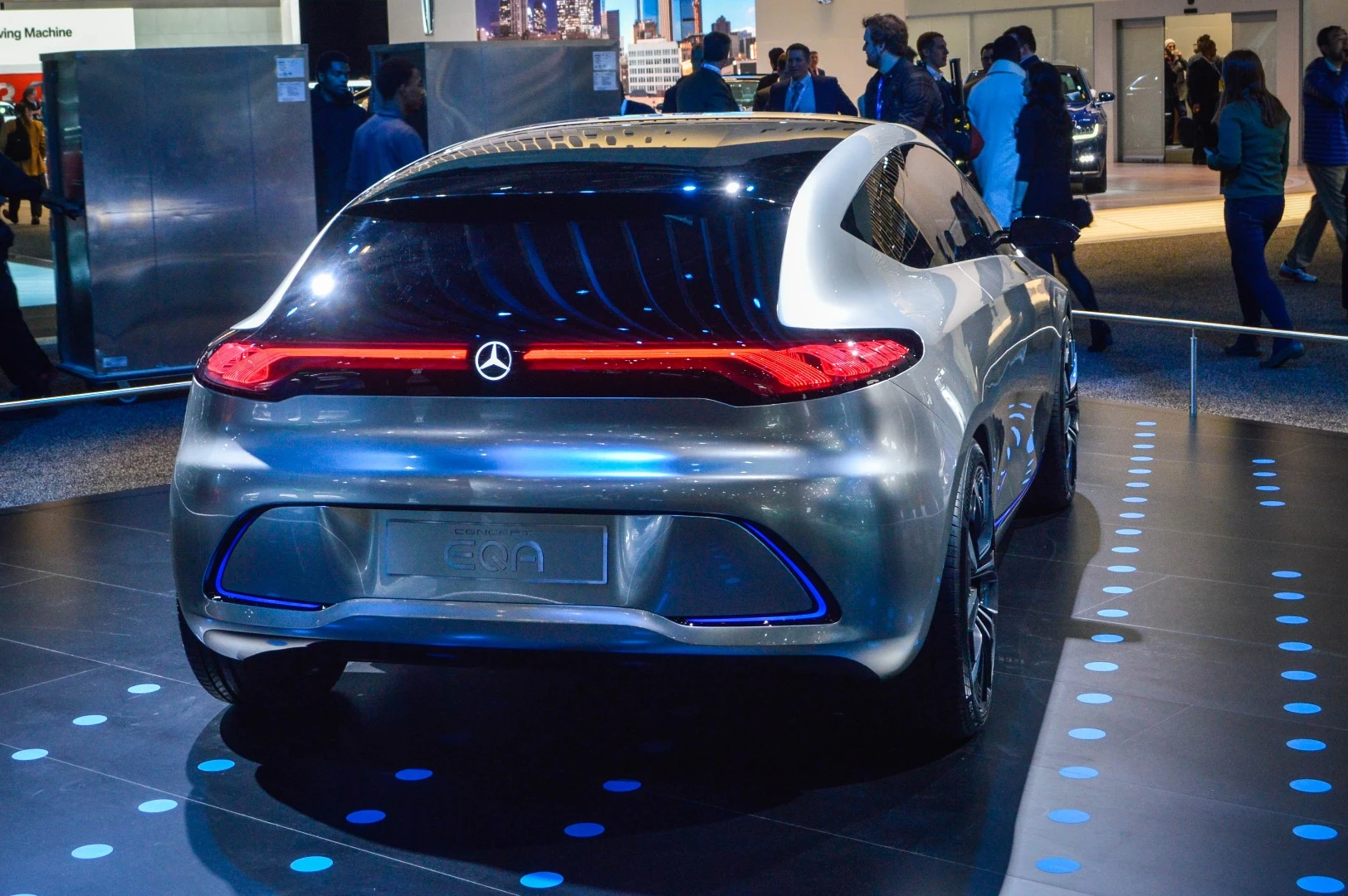 The Mercedes Concept EQA debuted at last year's Frankfurt Motor Show