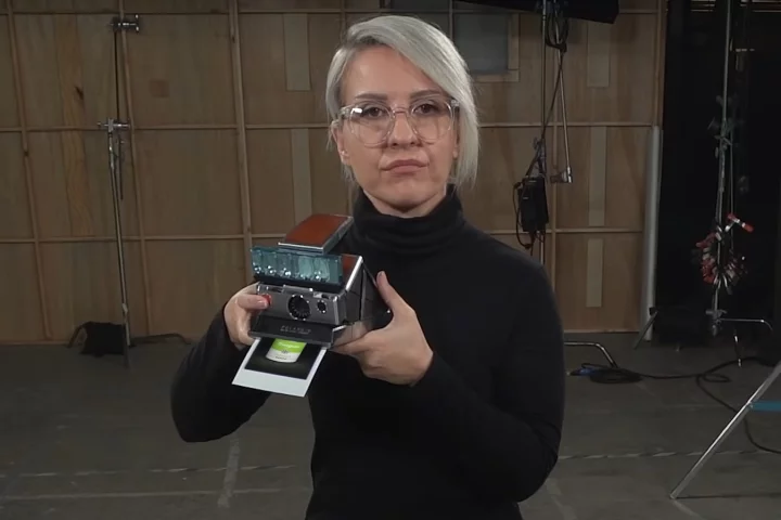 To demonstrate the Instant NeRF tool, Nvidia transformed still photographs of a model dressed like Andy Warhol into a high-resolution three-dimensional image