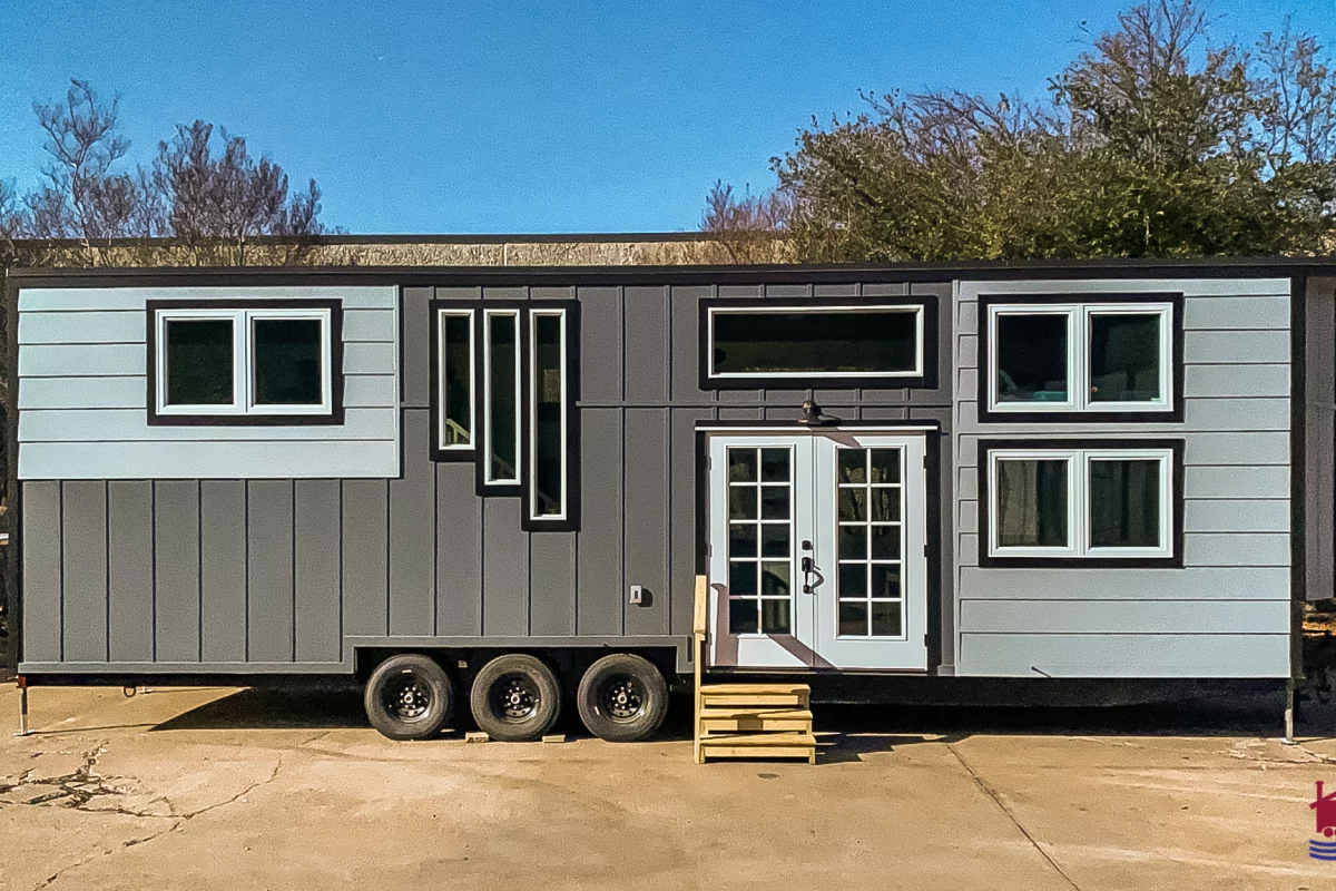 The Elsie, by Indigo River Tiny Homes, is a spacious tiny house that has enough room for a small family to live in comfort