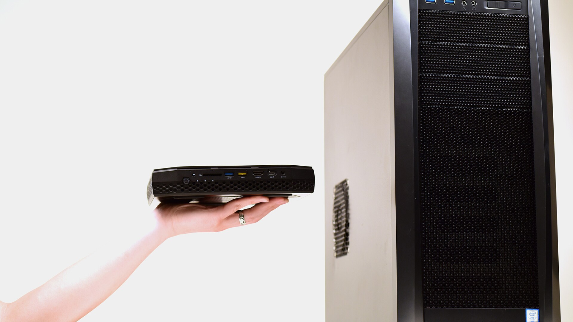 Intel's latest tiny PC is the first with VRready graphics