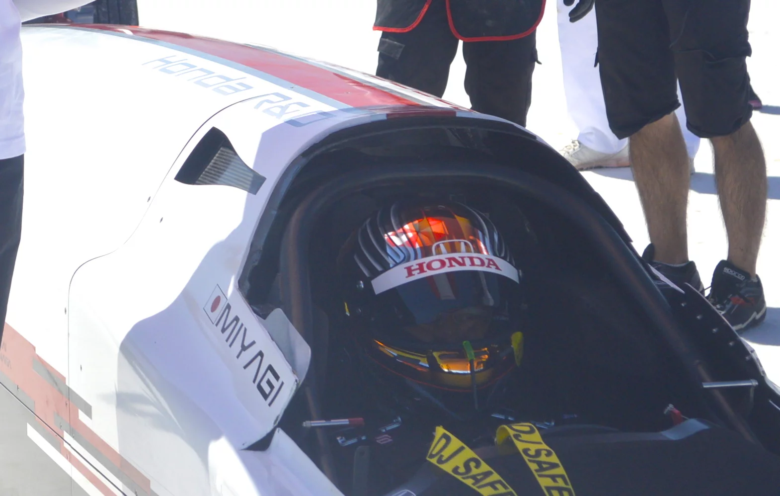 Honda gets ready at Speed Week 2016