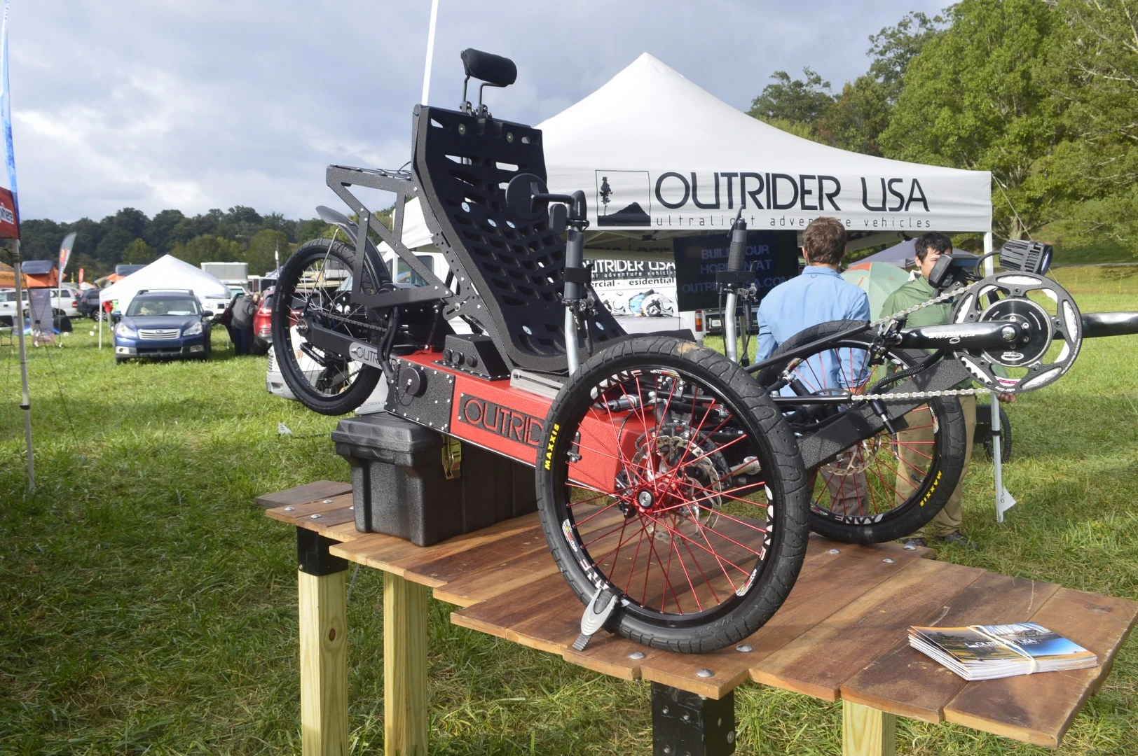 The Outrider Alpha is Outrider's road-only model, as well as its fastest (top speed: 45 mph/72 km/h)