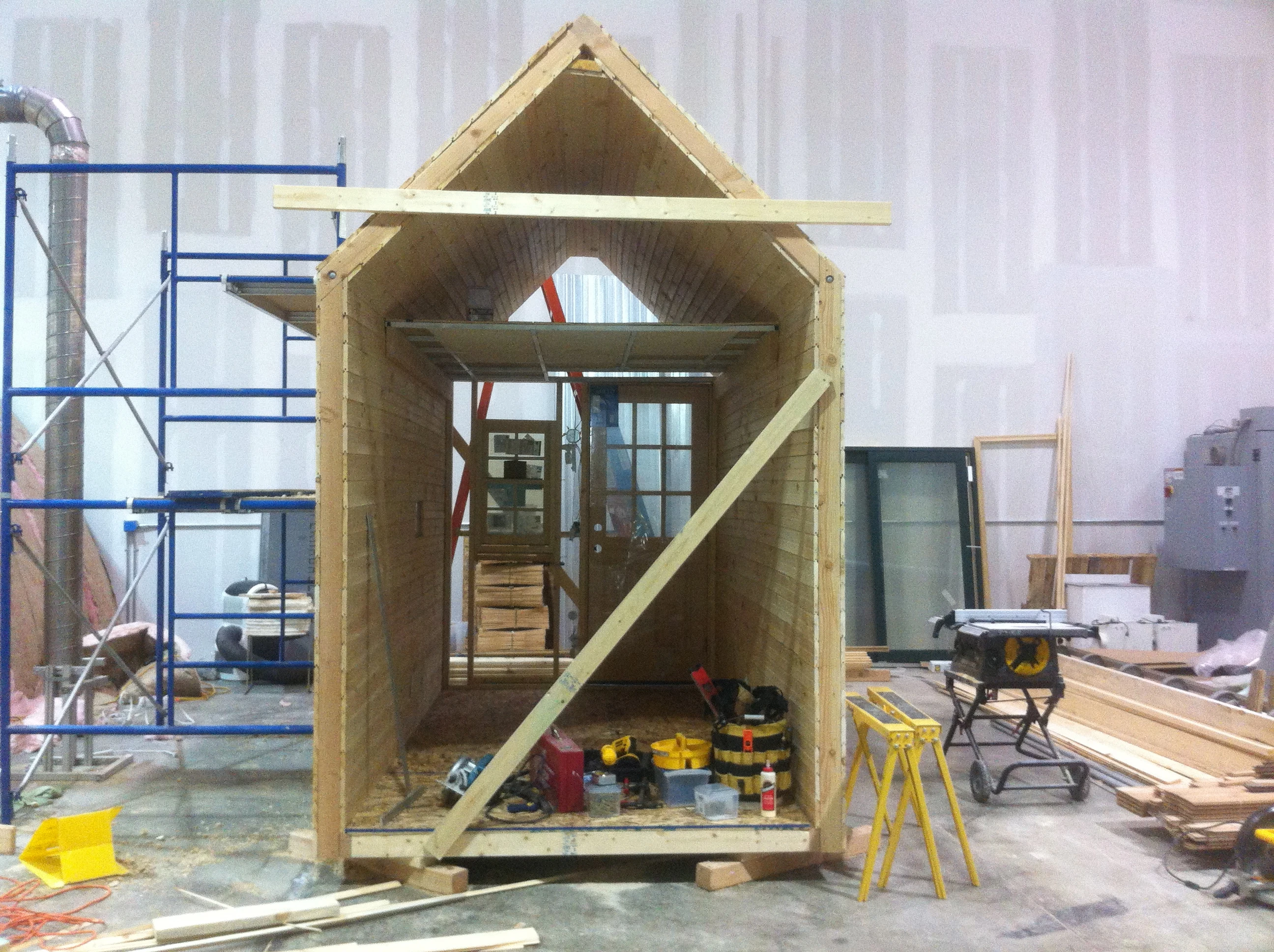 Ecovative Design is offering a Mushroom Tiny House kit for sale