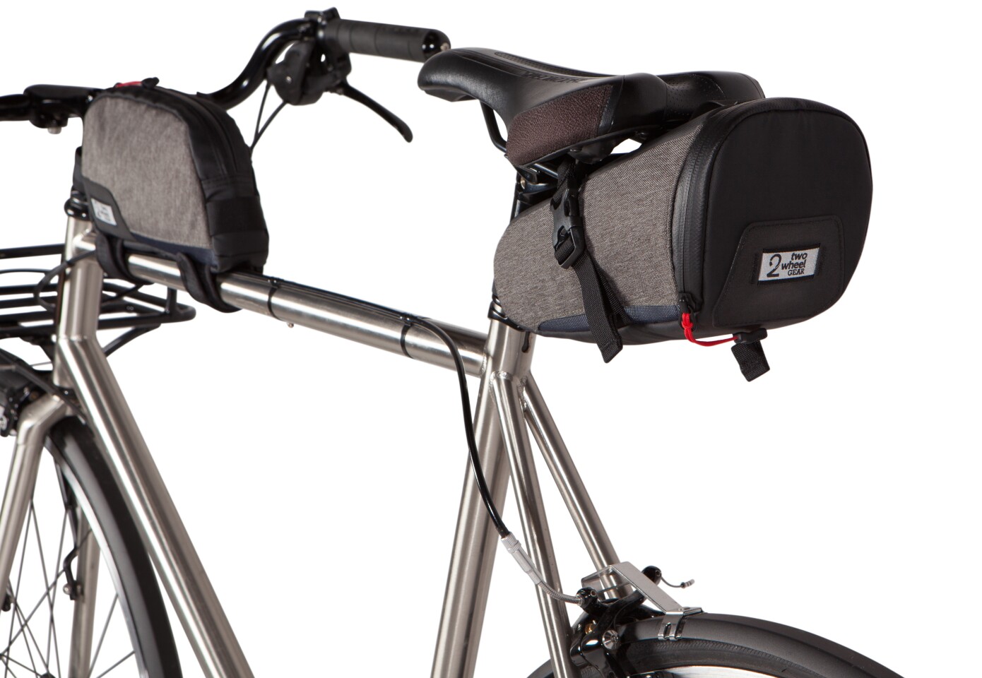 Modular Commuting System Features Bike Bags That Attach To A Backpack