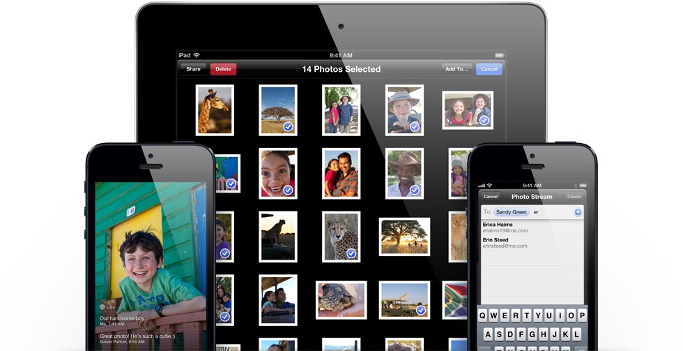 Photo Stream, the photo branch of iCloud, also received an update in iOS 6