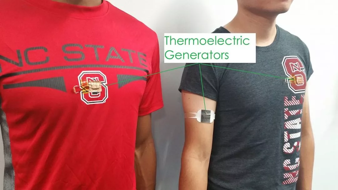NCSU researchers have developed wearables that harvest body heat and turn it into electricity