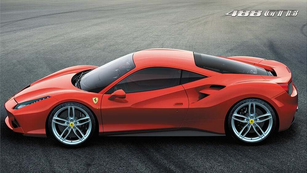 The Ferrari 488 GTB won International Engine of the Year