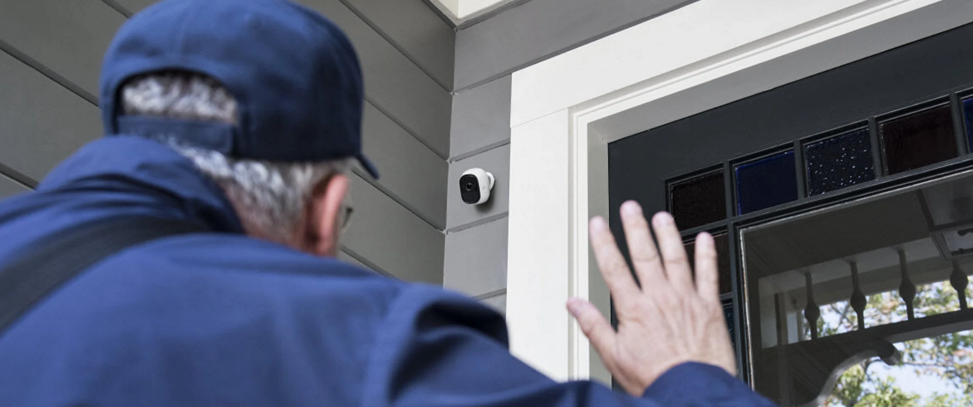 The Arlo Pro features the ability to talk to visitors – or intruders
