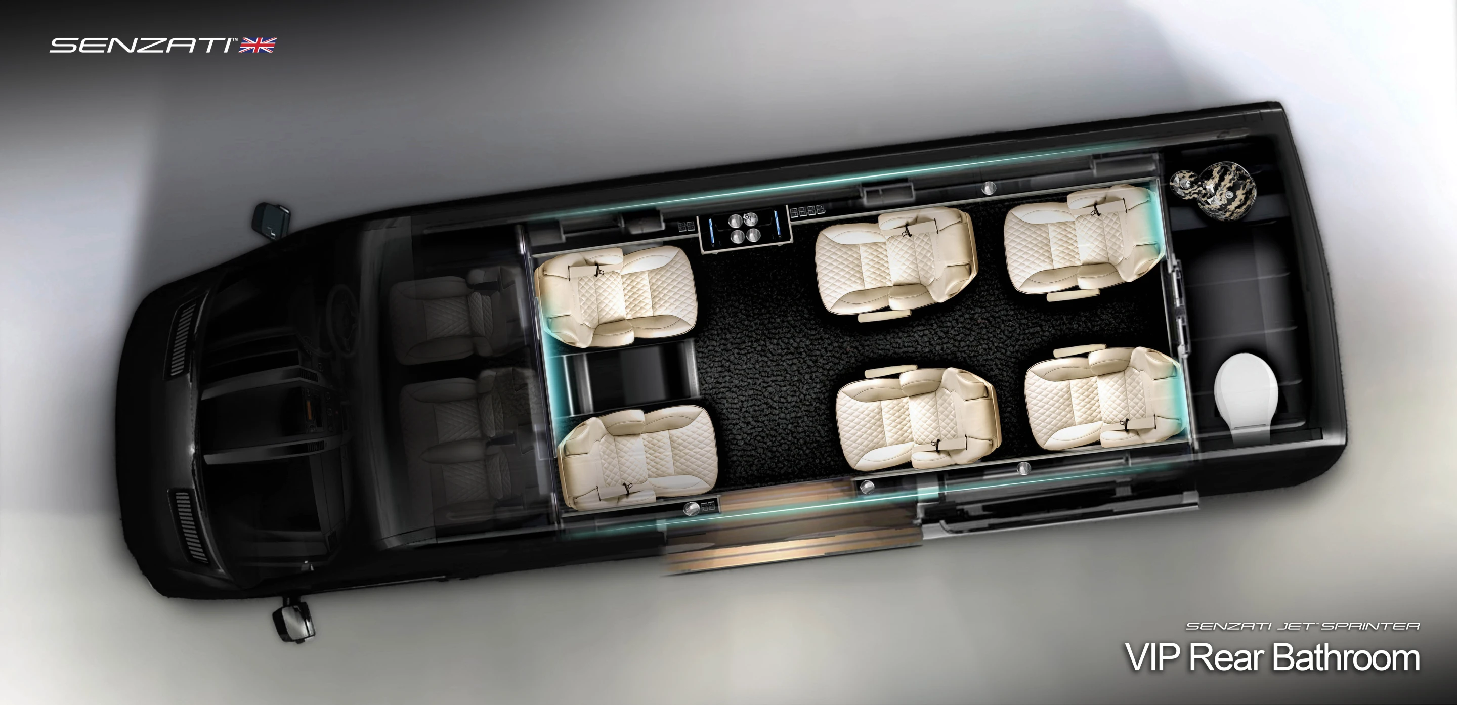 Senzati Jet Sprinter floor plan option