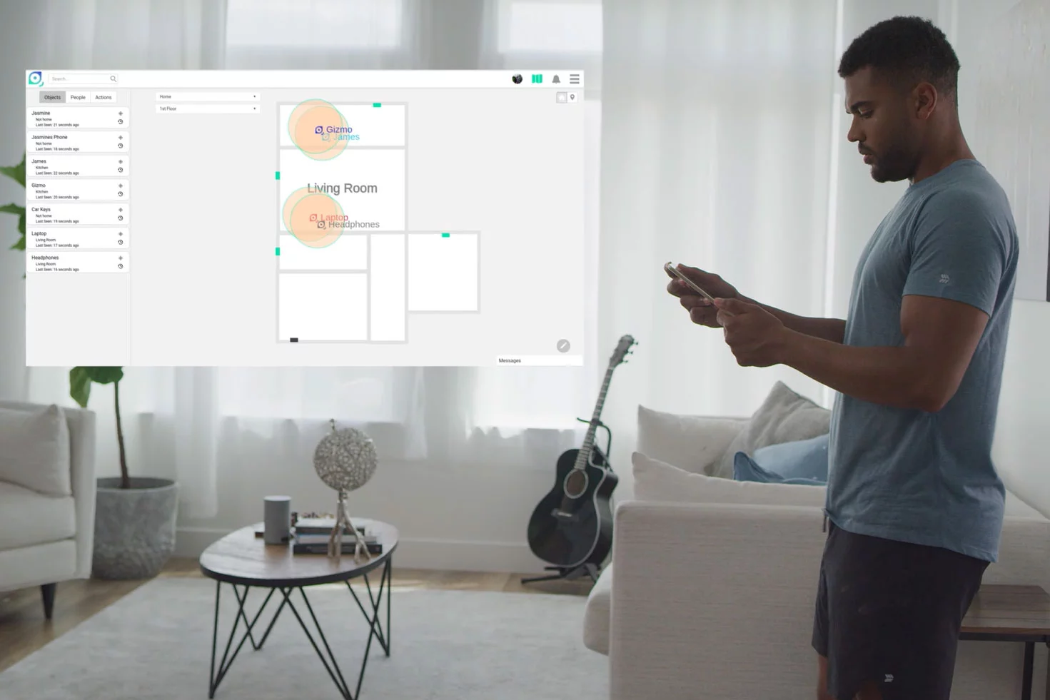 Inlo lets you pinpoint the location of items around the house