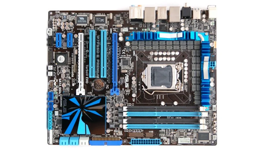 The Asus P7DP55DE-E Premium will be the first motherboard to support USB 3.0.