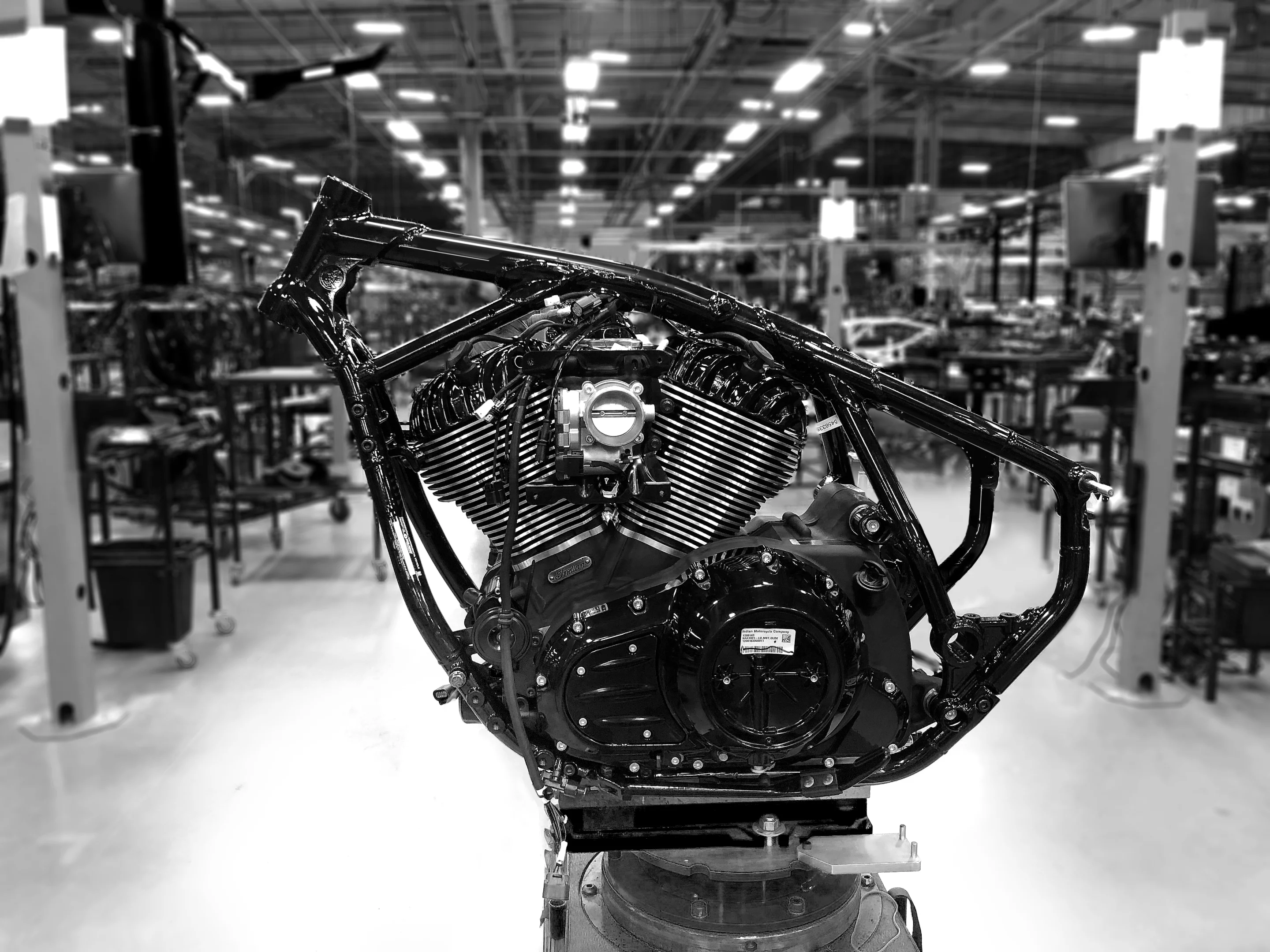 Big V-twin, cradle frame... It's a tried and tested formula