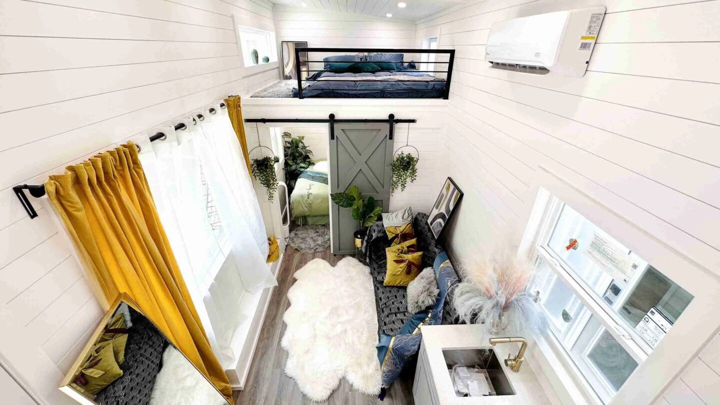 The Avalon's interior measures 204 sq ft (almost 19 sq m)