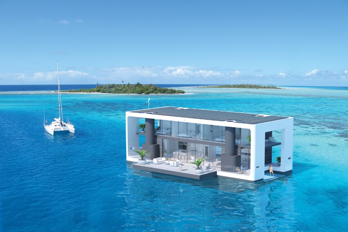 A different view every week The selfelevating, offgrid, luxury