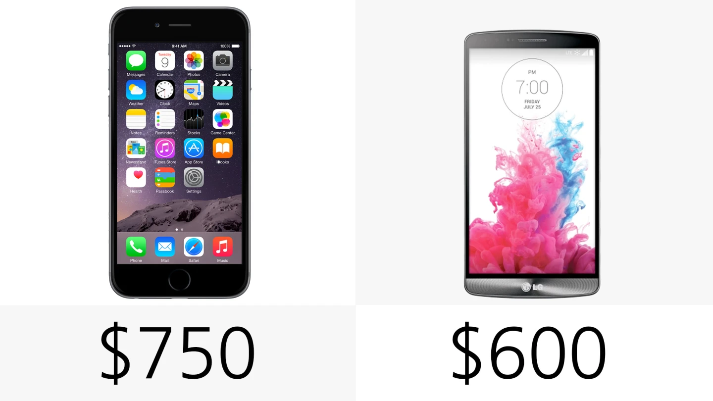 Starting price (off-contract)