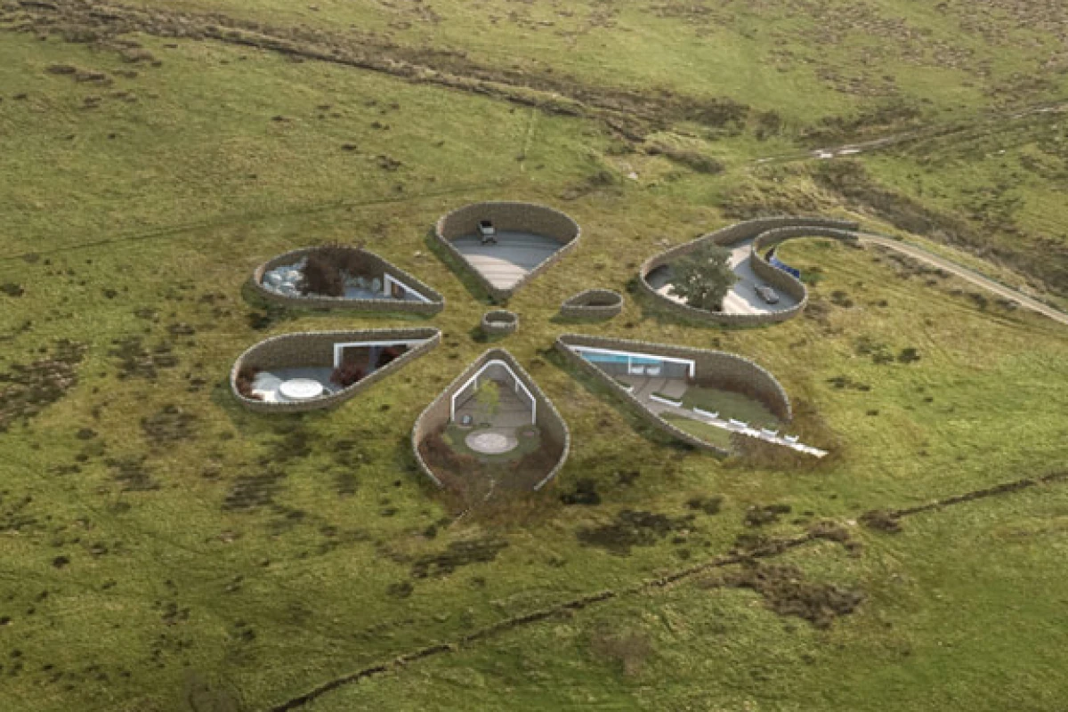 Planning has been granted for a unique zero-carbon underground house in the U.K.