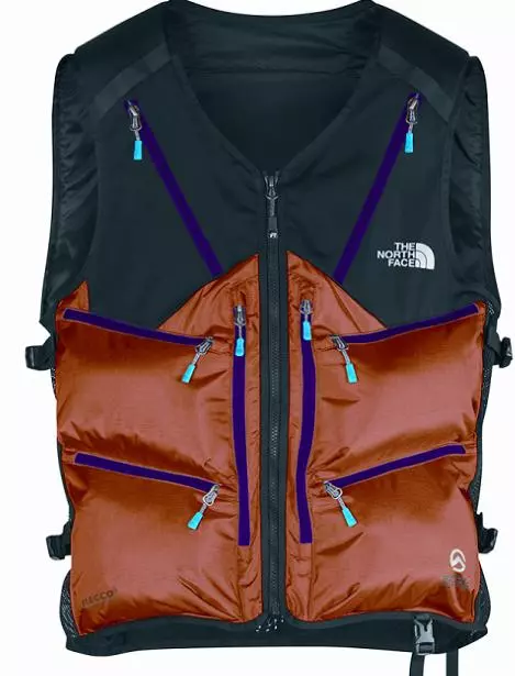 The North Face Powder Guide ABS packs an avalanche airbag into a vest