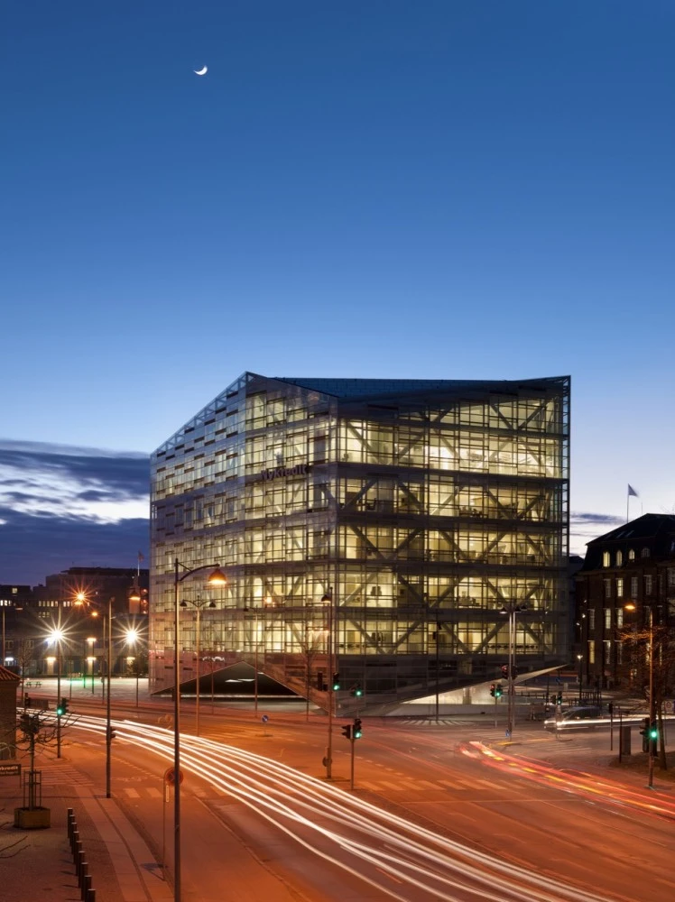 Offices category winner: The Crystal, Nykredit Group, Copenhagen, Denmark (Photo: Adam Mørk)