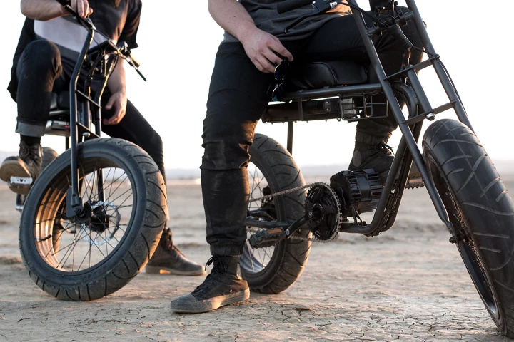 The Super 73 is designed for both on- and off-road use