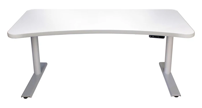A view of the top surface of the UpWrite desk