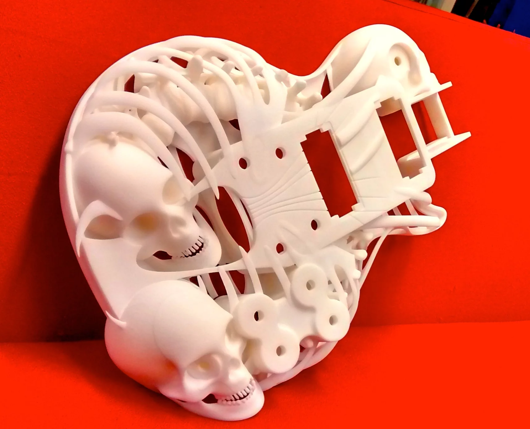 A guitar body with bite, the Necromuse from Customuse