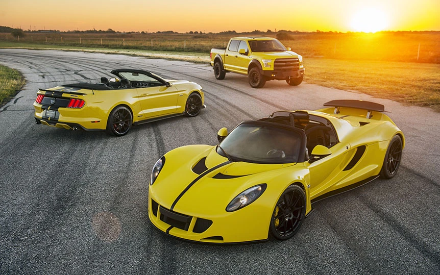 The updated Venom GT is part of a 2,875-hp SEMA barrage
