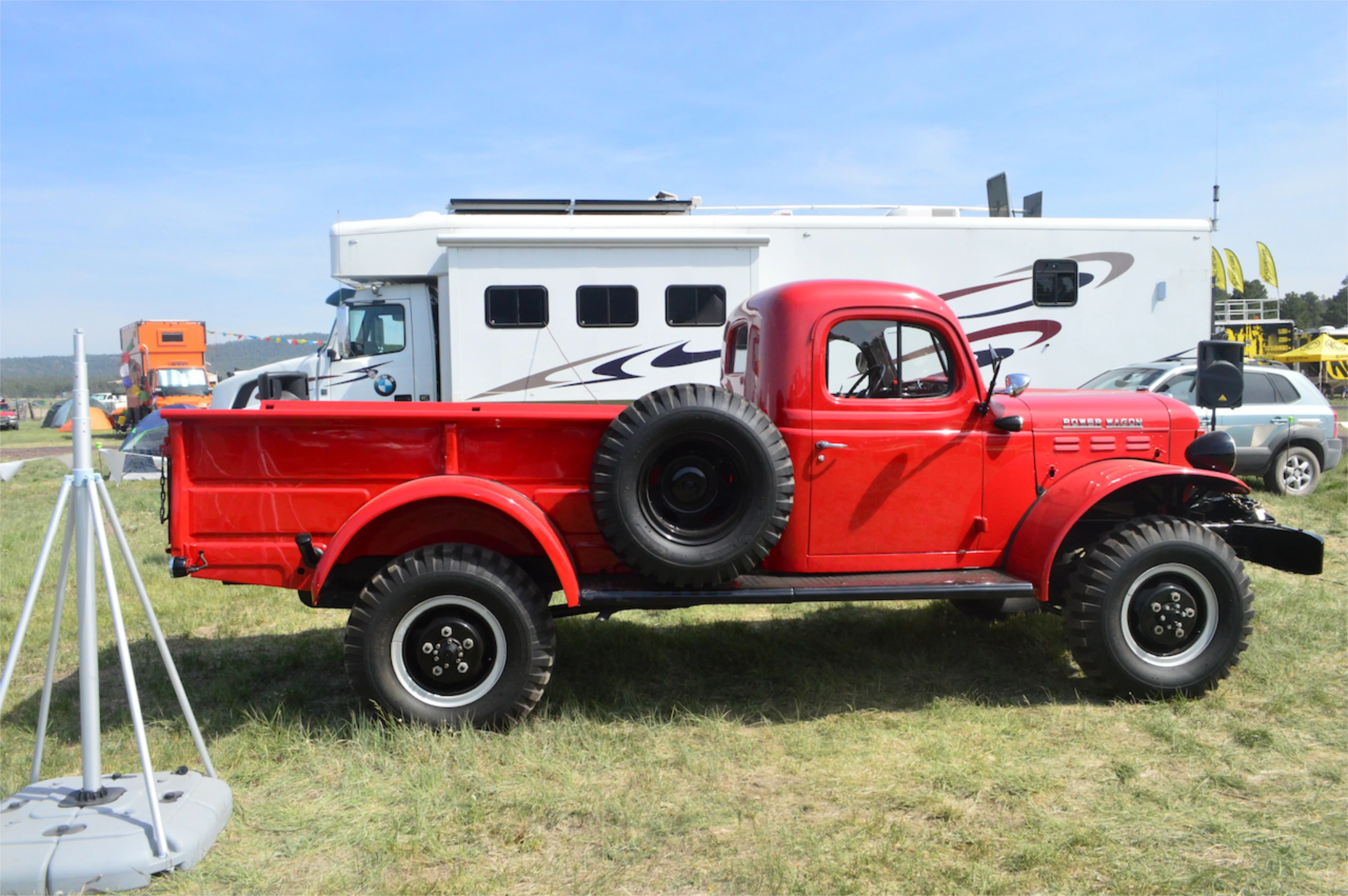 A classic Power Wagon at Overland Expo 2014
