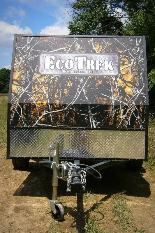 EcoTrek offers an optional Lock 'N' Roll 3 axis off road coupler