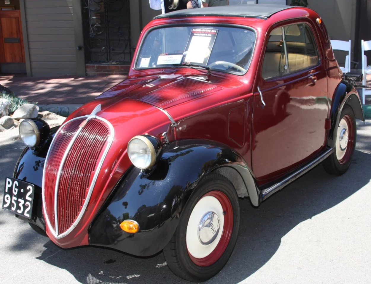 1947 Fiat Topolino on Ocean Ave.