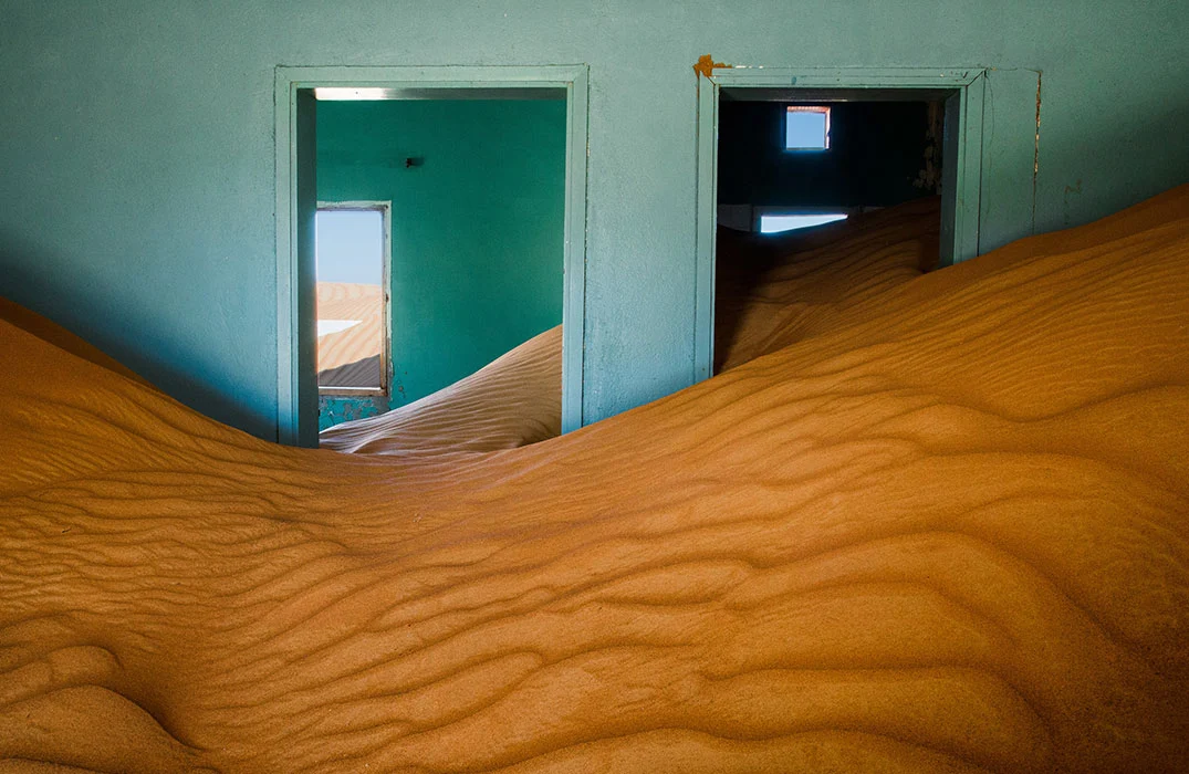 A winer in the Cities and Nature category, called Reclamation, taken in the United Arab Emirates
