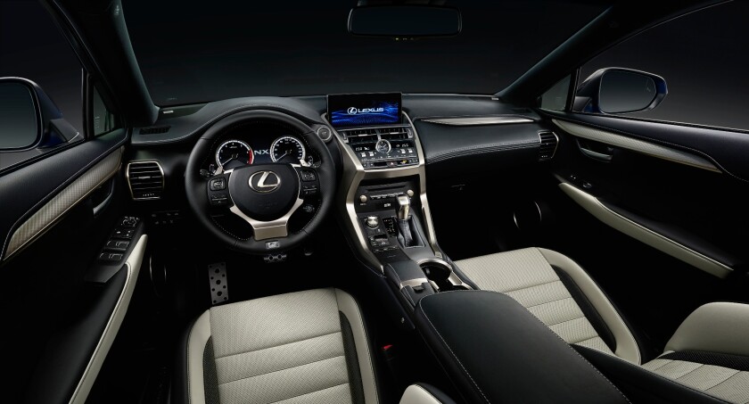 Behind the wheel of the Lexus NX