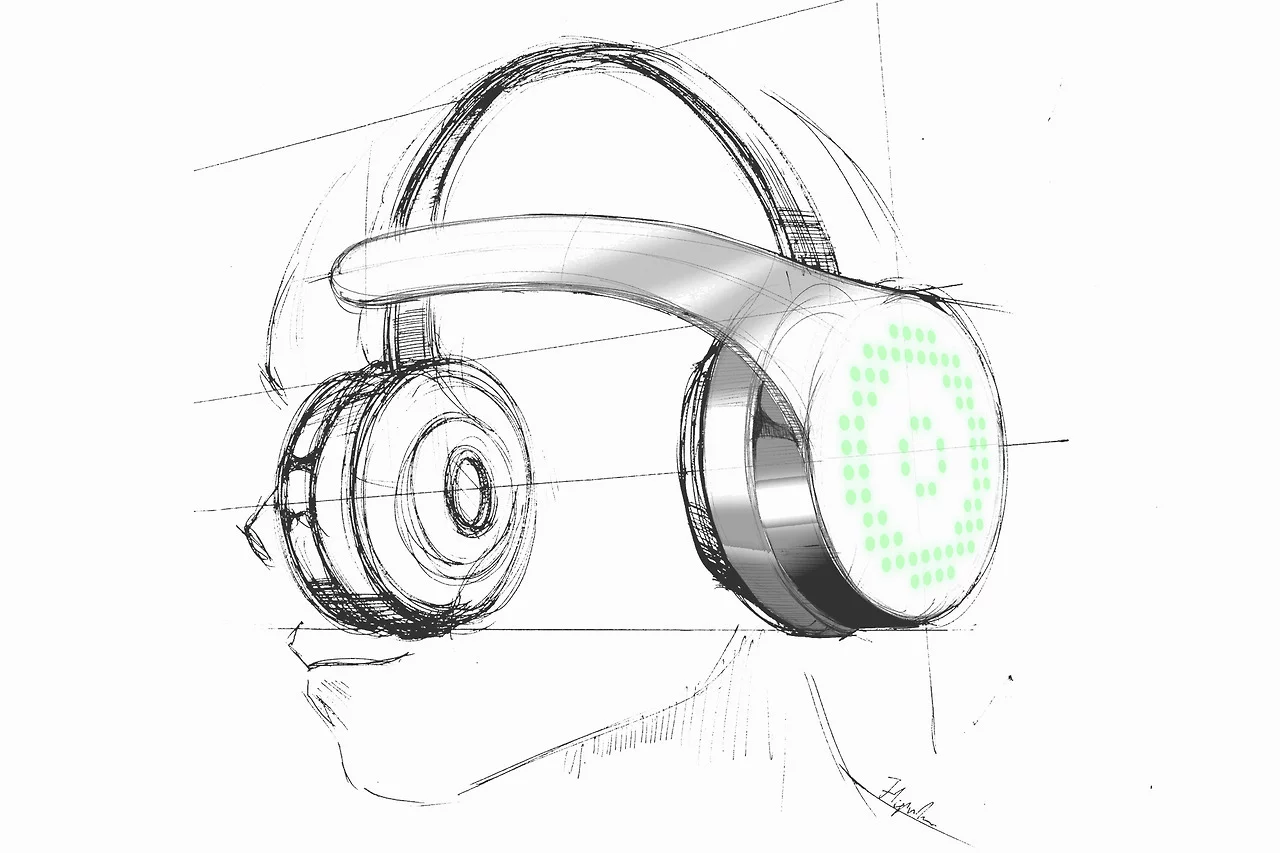 Developed by Neurowear, the Mico headphones use a brainwave sensor to detect the wearer's mood and then plays a song to match using a smartphone app