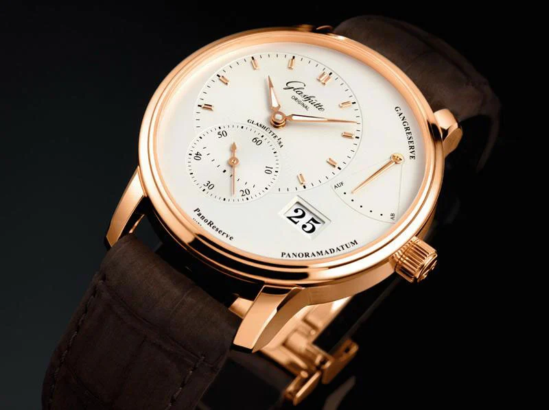 Glashutte Original PanoReserve -Rose gold