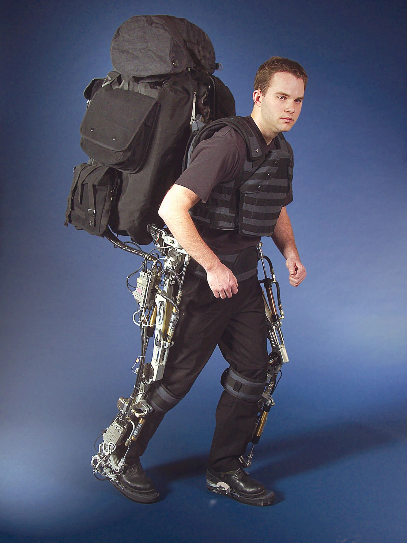 The Berkeley Lower Extremity Exoskeleton (BLEEX) from UC Berkeley's Robotics and Human Engineering Laboratory became the basis for Lockheed Martin's HULC