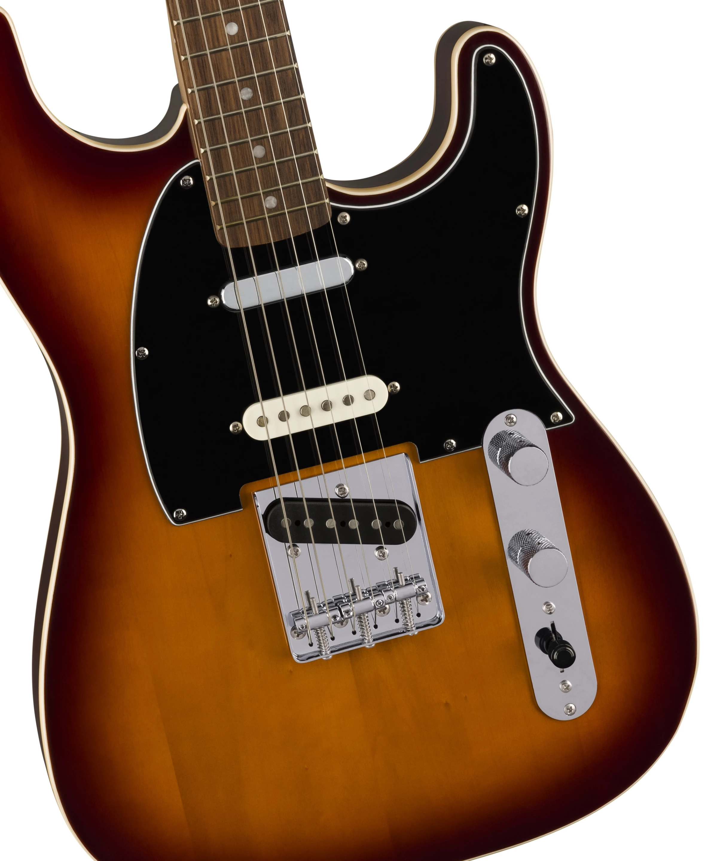 The Custom Nashville Stratocaster is a versatle tone machine thanks to a triple threat of single coil pickups, five-way selection and push/pull wizardry