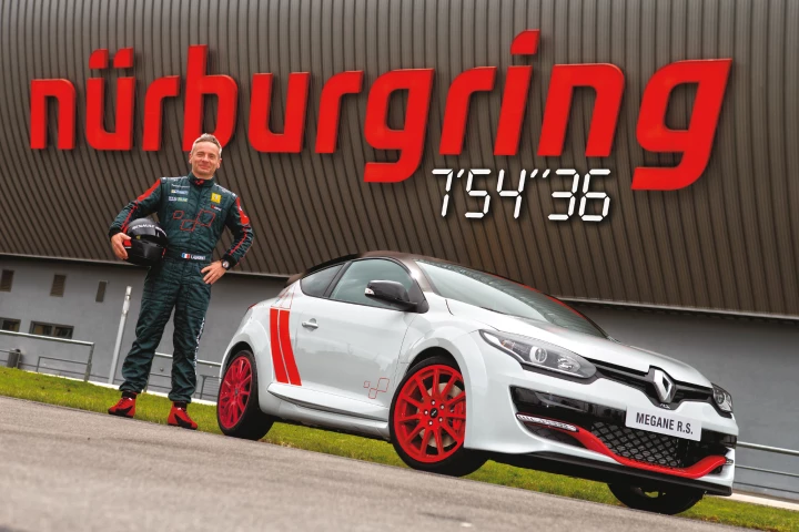 Renault's Megane R.S. 275 Trophy-R set a new Nurburgring lap record for front drive cars