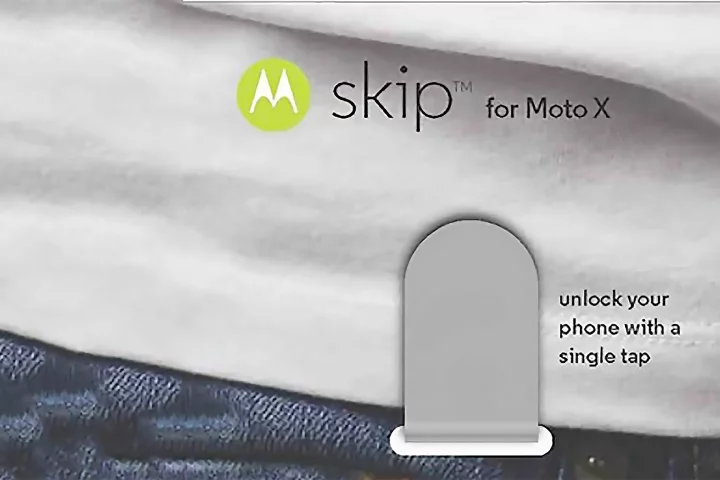 The Moto Skip, assuming it reappears on Motorola's website, will let you unlock your Moto X with a simple tap