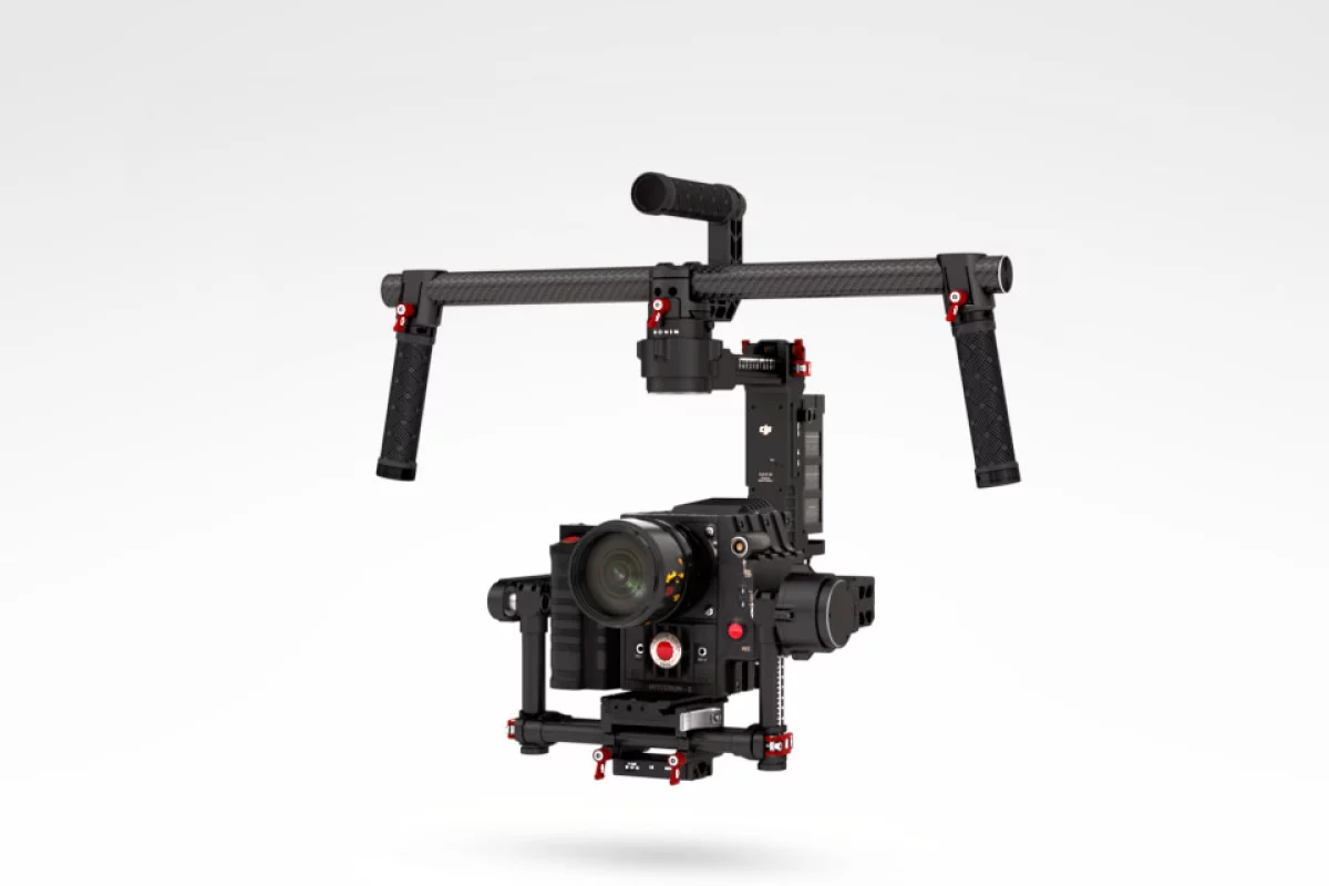 The DJI Ronin uses the company's ZenMuse system, first designed for aerial videography