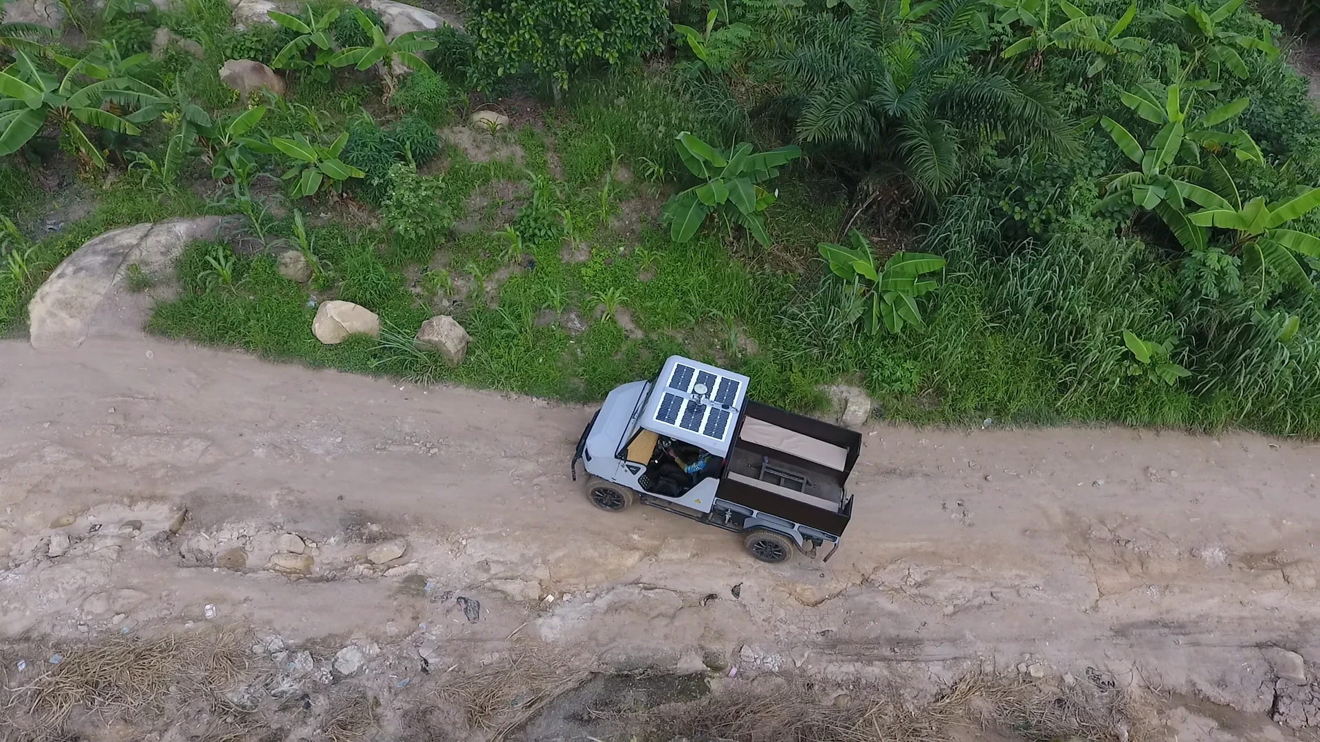 Last month, the aCar prototype was taken from Germany to Ghana, to see how it stood up under the tough local conditions