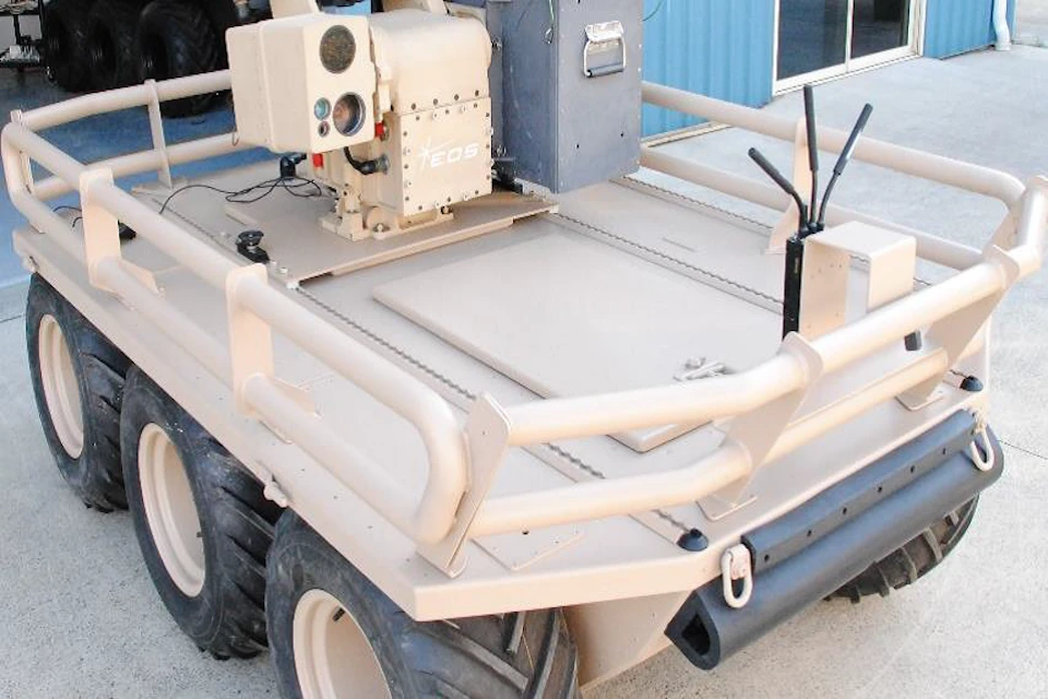 An example of one of the prototypes for Autonomous Warrior