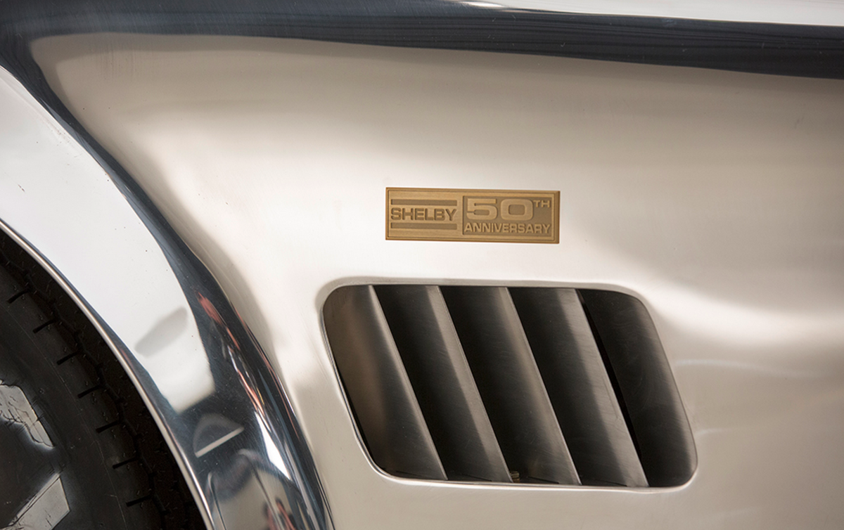 Special badges on the exterior and interior signify the model