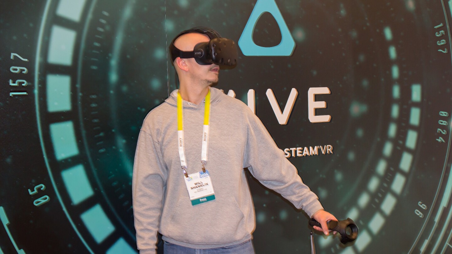 Room-scale VR has the potential for the greatest sensation of being somewhere else